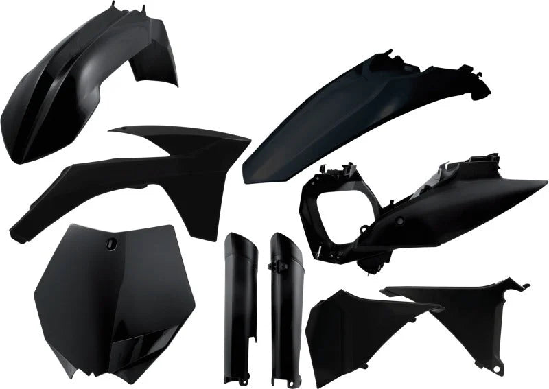 Acerbis 11-12 KTM SX-F/XC-F/2012 SX/XC Full Plastic Kit - Black
