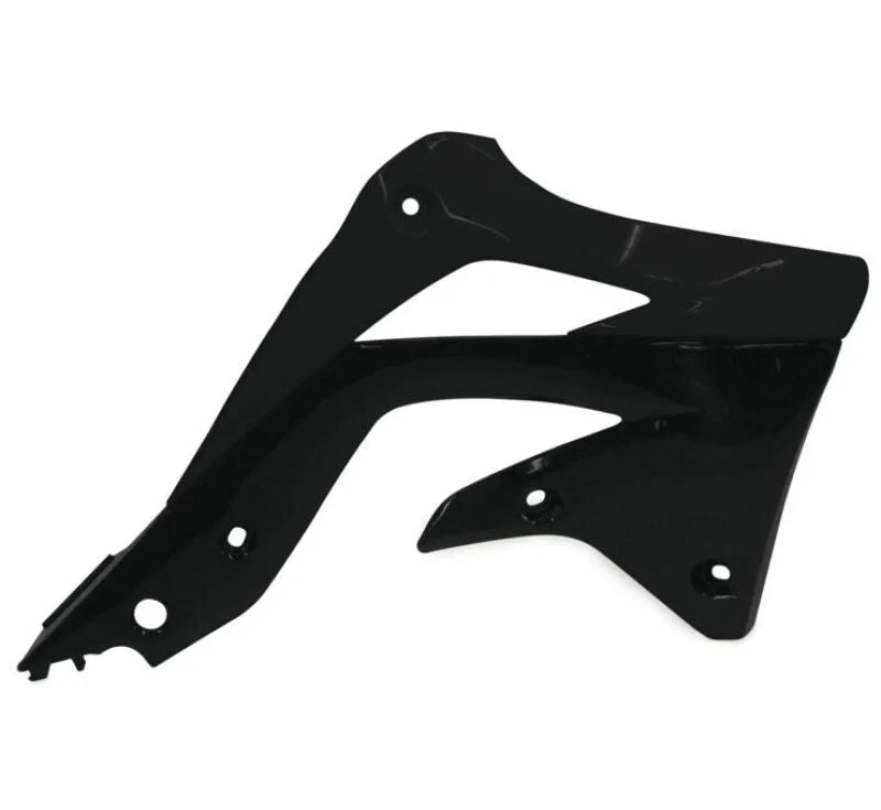 Acerbis 12-15 Kawasaki KX450F Radiator Shroud - Black - Main Product View