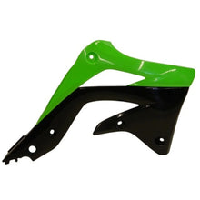 Load image into Gallery viewer, Acerbis 12-15 Kawasaki KX450F Radiator Shroud - Green/Black