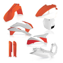 Load image into Gallery viewer, Acerbis 13-14 KTM SX/SX-F/XC/XC-F 125-450 Full Plastic Kit - Orange/White