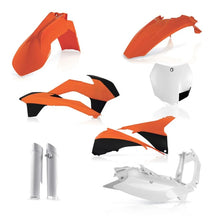 Load image into Gallery viewer, Acerbis 13-14 KTM SX/SX-F/XC/XC-F 125-450 Full Plastic Kit - Orange/White/Black