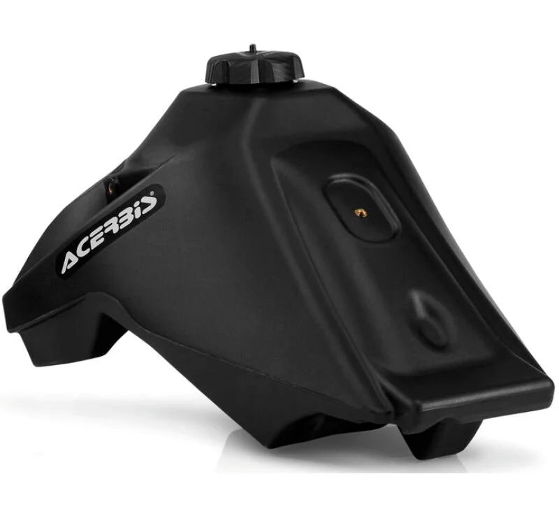 Acerbis 13-16 Honda CRF250L 3.1 Gallon Fuel Tank - Black - Side View