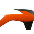Load image into Gallery viewer, Acerbis 13-16 KTM SX125/150/ SX250/XC/ SX-F/XC-F/ EXC/XC-W/XCF-W Radiator Shroud - 16 Orange/Black