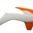 Load image into Gallery viewer, Acerbis 13-16 KTM SX125/150/ SX250/XC/ SX-F/XC-F/ EXC/XC-W/XCF-W Radiator Shroud - 16 Orange/White