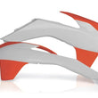 Load image into Gallery viewer, Acerbis 13-16 KTM SX125/150/ SX250/XC/ SX-F/XC-F/ EXC/XC-W/XCF-W Radiator Shroud - White/Orange
