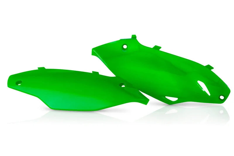 Acerbis 13-16 Kawasaki KX250F/ 12-15 KX450F Side Panels - Flo-Green