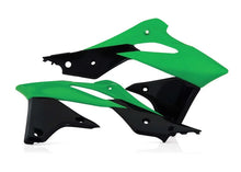 Load image into Gallery viewer, Acerbis 13-16 Kawasaki KX250F Radiator Shroud - Green/Black