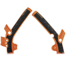 Load image into Gallery viewer, Acerbis 13-17 Husqvarna TC85/SX85 Frame Guard X Grip - 16 Orange/Black - Main Product View