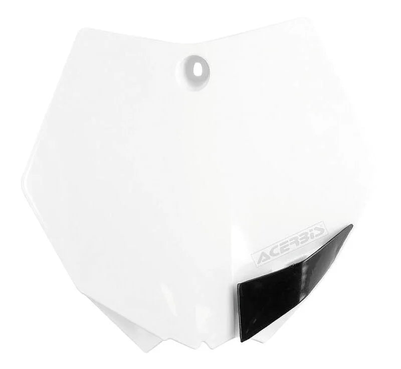 Acerbis 13-17 KTM SX85 Front Number Plate - White - Main Product View
