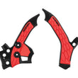 Load image into Gallery viewer, Acerbis 13-20 Honda CRF250L Frame Guards- X-Grip - Black/Red - Side View