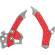 Load image into Gallery viewer, Acerbis 13-20 Honda CRF250L Frame Guards- X-Grip - Silver/Red - Side View
