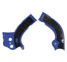 Load image into Gallery viewer, Acerbis 14-16 Yamaha YZ250F/ YZ450F Frame Guard X Grip - Blue/Black - Main Product View