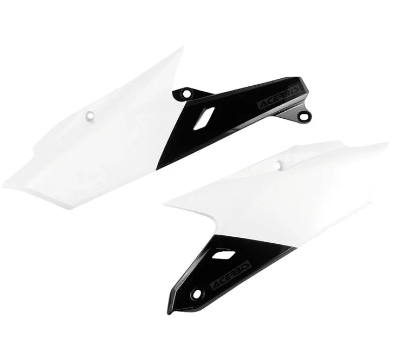 Acerbis 14-19 Yamaha WR250F/ YZ250FX/ WR450F/YZ450FX/ YZ250F/ YZ450F Side Panels - Black - Side View
