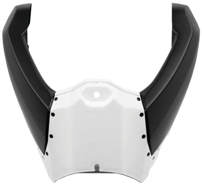 Acerbis 14-19 Yamaha WR250F/YZ250FX/WR450F/YZ450FX/YZ250F/YZ450F Upper Shroud Cover - White/Black - Side View