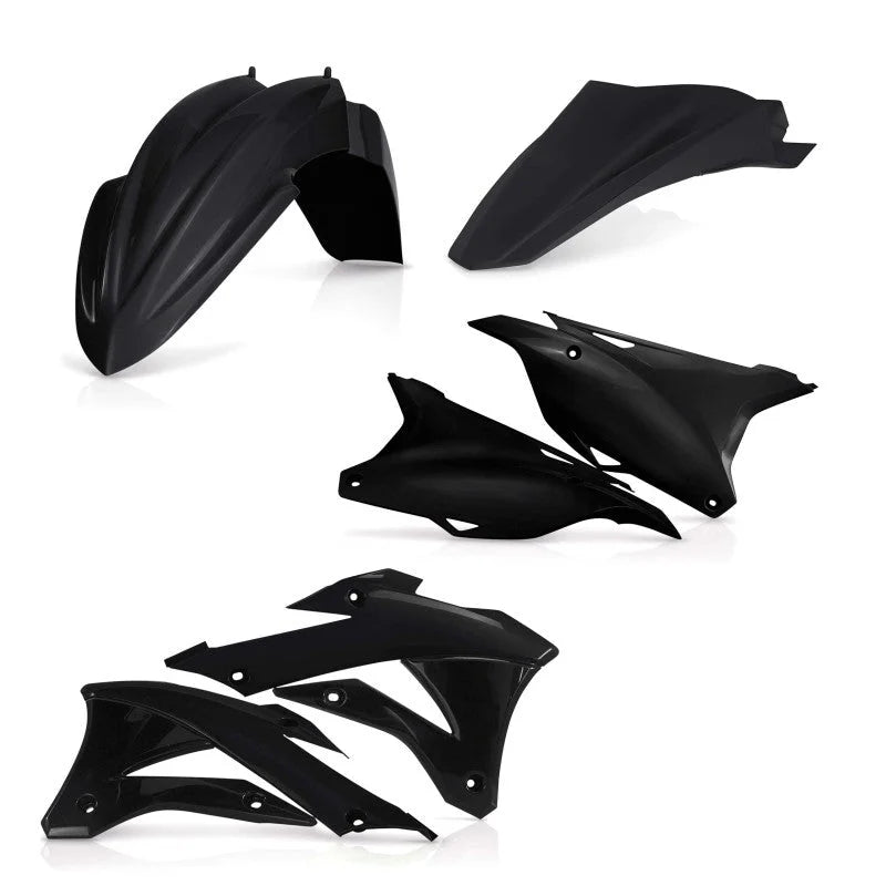 Acerbis 14-21 Kawasaki KX85/100 Plastic Kit - Black