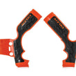 Load image into Gallery viewer, Acerbis 14-23 KTM SX65/ TC65/ MC65 Frame Guard X Grip - 16 Orange/Black - Side View
