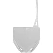 Load image into Gallery viewer, Acerbis 15+ Yamaha YZ85 Front Number Plate - White - Main Product View
