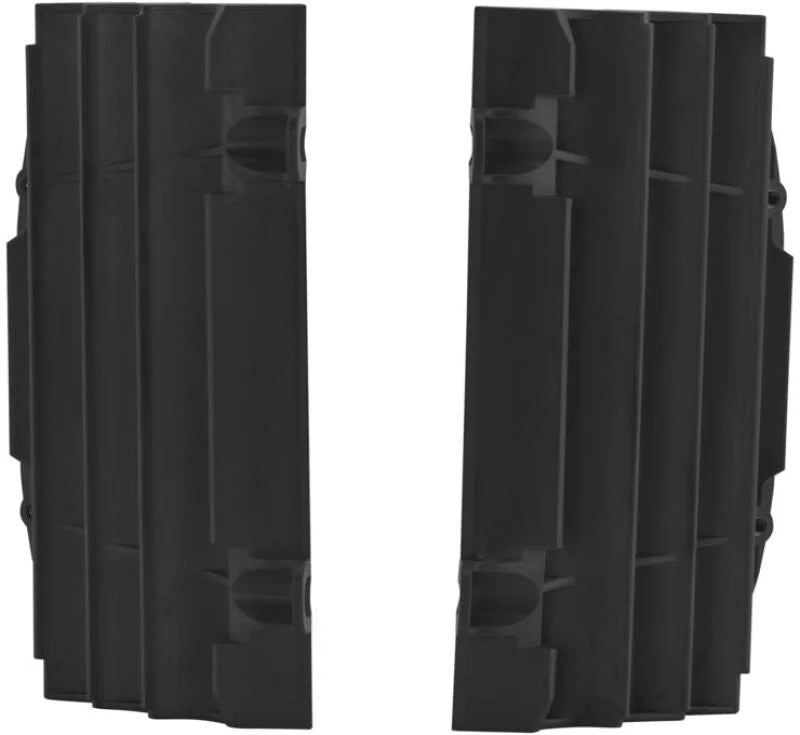 Acerbis 16-18 KTM 125-501 SX/SX-F/XC-F/XC/ XC-W/EXC-F/Husq TC/TX/FX/TE/FE Radiator Louvers - Black - Side View