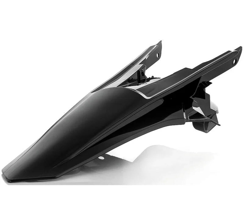 Acerbis 16-18 KTM SX125/150/ SX-F250-450/ XC-F250-450/ SX250/XC Rear Fender - Black - Side View