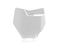 Load image into Gallery viewer, Acerbis 16-18 KTM SX125/150/ SX-F250/350/450/ XC-F250/350/450/ SX250/XC Front Number Plate - White