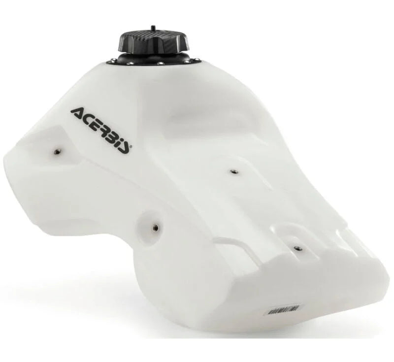Acerbis 16-18 Kawasaki KX450F 2.7 Gallon Fuel Tank - Natural - Side View