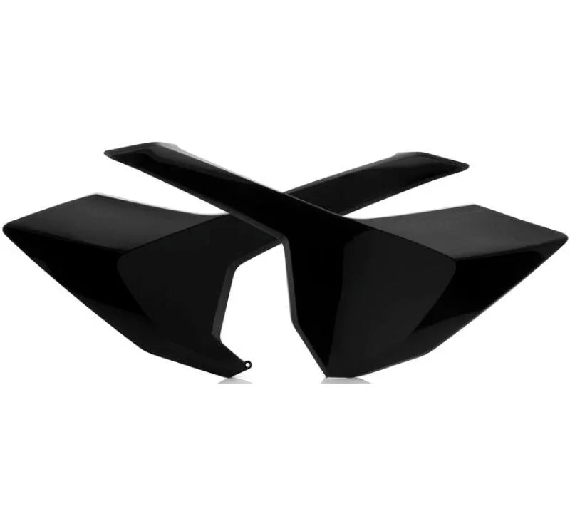 Acerbis 16-19 Husqvarna 125-501 TC/ FC/ TC/ TX/ FX/ TE/ FE/ TE Side Panels -16 black - Side View