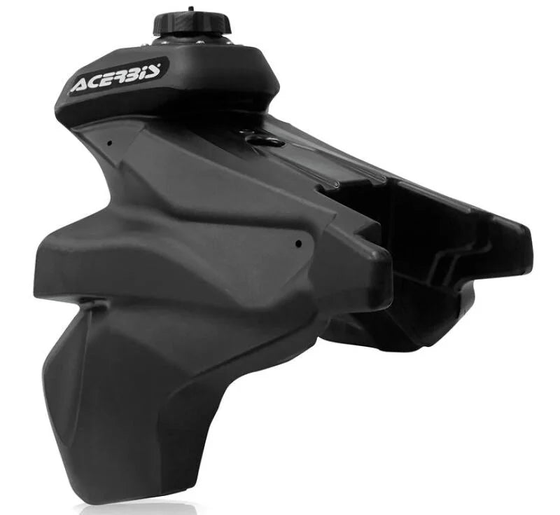 Acerbis 16-19 Husqvarna FC/ FX/ FE/ TE250i/300i 3.1 Gallon Fuel Tank - Black - Side View
