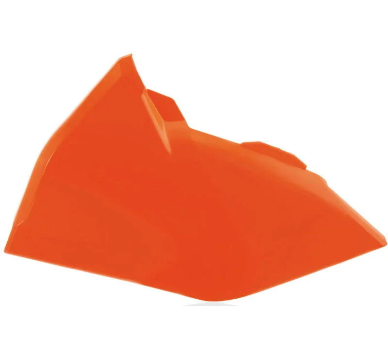 Acerbis 16-19 KTM 125-450 SX/ SX-F/ XC-F/ SX/XC/ XC-W/EXC-F- 1PC. Airbox Cover - 16 Orange - Side View