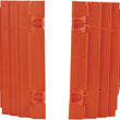 Load image into Gallery viewer, Acerbis 16-19 KTM 125-450 SX/SX-F/XC-F/XC/XC-W/EXC-F/ 16-19 Husq Radiator Louvers - 16 Orange - Side View