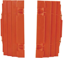 Load image into Gallery viewer, Acerbis 16-19 KTM 125-450 SX/SX-F/XC-F/XC/XC-W/EXC-F/ 16-19 Husq Radiator Louvers - 16 Orange - Side View