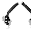 Load image into Gallery viewer, Acerbis 16-19 KTM 125-450 SX/SX-F/XC-F/XC/XC-W/EXC-F/ Husq Frame Guards- X-Grip - White/Black