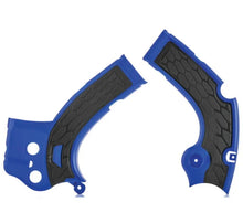 Load image into Gallery viewer, Acerbis 16-19 Yamaha YZ250F/YZ450F/YZ250FX/YZ450FX/ WR250F/450F Frame Guards- X-Grip - Blue/Black - Main Product View