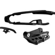 Load image into Gallery viewer, Acerbis 16-22 KTM 125-450 SX/SX-F/XC-F/ Husq 125-250/ 21-23 GasGas Chain Guide/Slider Kit - Black - Main Product View