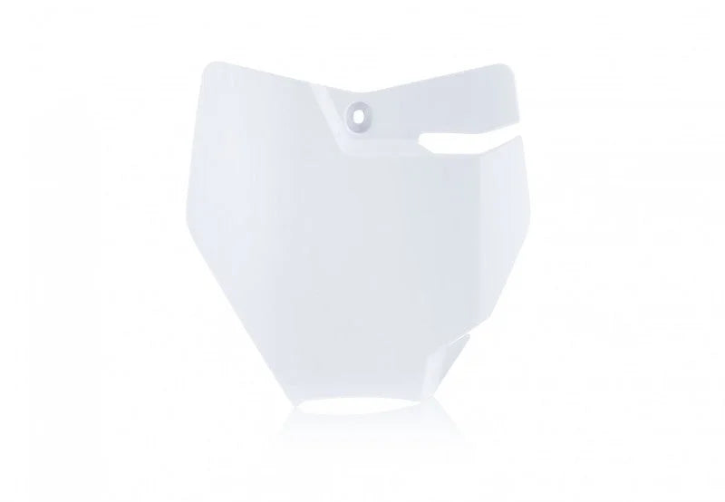 Acerbis 16-23 KTM SX65/ 21-23 GasGas MC65 Front Number Plate - 20 White