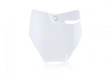 Load image into Gallery viewer, Acerbis 16-23 KTM SX65/ 21-23 GasGas MC65 Front Number Plate - 20 White