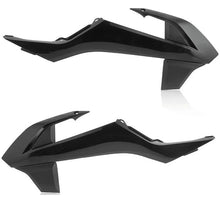 Load image into Gallery viewer, Acerbis 16-23 KTM SX65/ 21-23 GasGas MC65 Radiator Shroud - Black - Side View