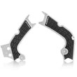 Load image into Gallery viewer, Acerbis 17-19 Honda CRF250R/RX/ CRF450R/RX Frame Guards- X-Grip - White/Black
