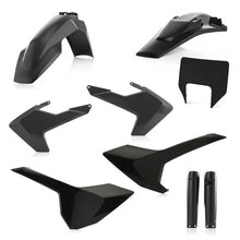 Load image into Gallery viewer, Acerbis 17-19 Husqvarna TE150-300/ FE250-501/ TE250i/ TE300i Full Plastic Kit - Black