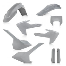 Load image into Gallery viewer, Acerbis 17-19 Husqvarna TE150-300/ FE250-501/ TE250i/ TE300i Full Plastic Kit - Gray