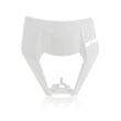 Load image into Gallery viewer, Acerbis 17-19 KTM EXC-F250-500/XC-W150/XC-W 250/300/XC-W250tpi/XC-W300tpi Headlight Mask - White