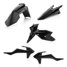 Load image into Gallery viewer, Acerbis 17-19 KTM XC-W150/250/300/ EXC-F250/350/450/500 Plastic Kit - Black