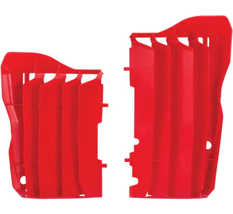 Acerbis 17-20 Honda CRF450R/ CRF450RX/ 2022 CRF450R-S Radiator Louvers - Red - Side View