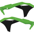 Load image into Gallery viewer, Acerbis 17-20 Kawasaki KX250F/ KX250 Radiator Shroud - Green/Black - Main Product View