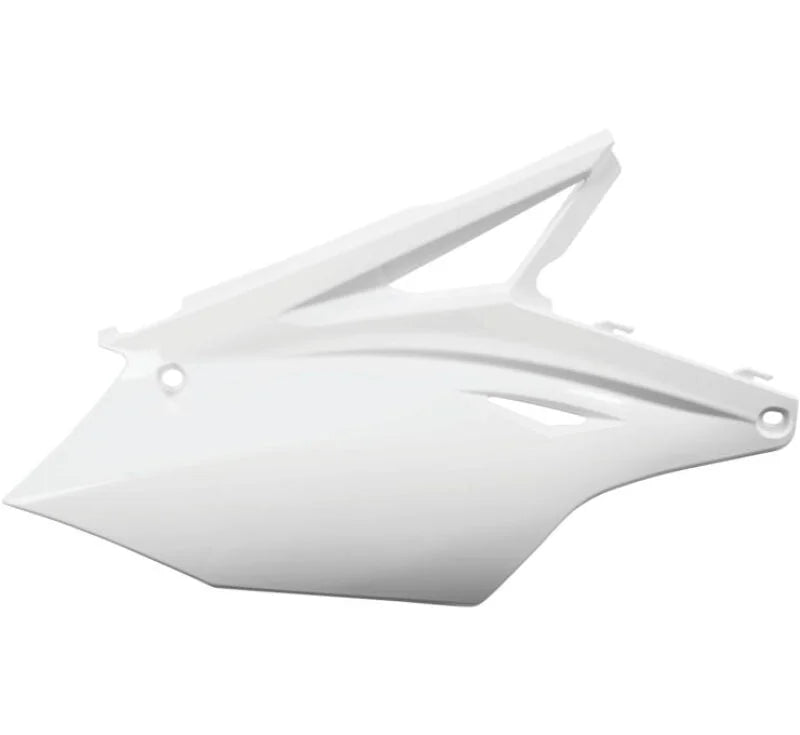 Acerbis 17-20 Kawasaki KX250F/ KX250 (also 16-18 Euro KX450F) Side Panels - White - Detail View
