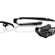 Load image into Gallery viewer, Acerbis 17-23 KTM XC-W/ XCF-W/ EXC/EXC-F Chain Guide/Slider 2.0 Kit - Black - Side View