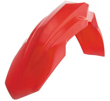 Load image into Gallery viewer, Acerbis 18-21 Honda CRF250R/ RX/ CRF450L/ R/ RX/ X/ 2022 CRF450R-S Front Fender - 00 CR Red - Side View