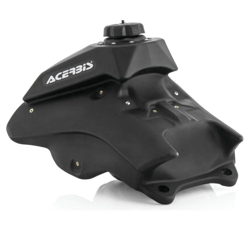 Acerbis 18-21 Honda CRF250R/17-20 CRF450R/2022 CRF450R-S 2.7 Gallon Fuel Tank - Black - Side View