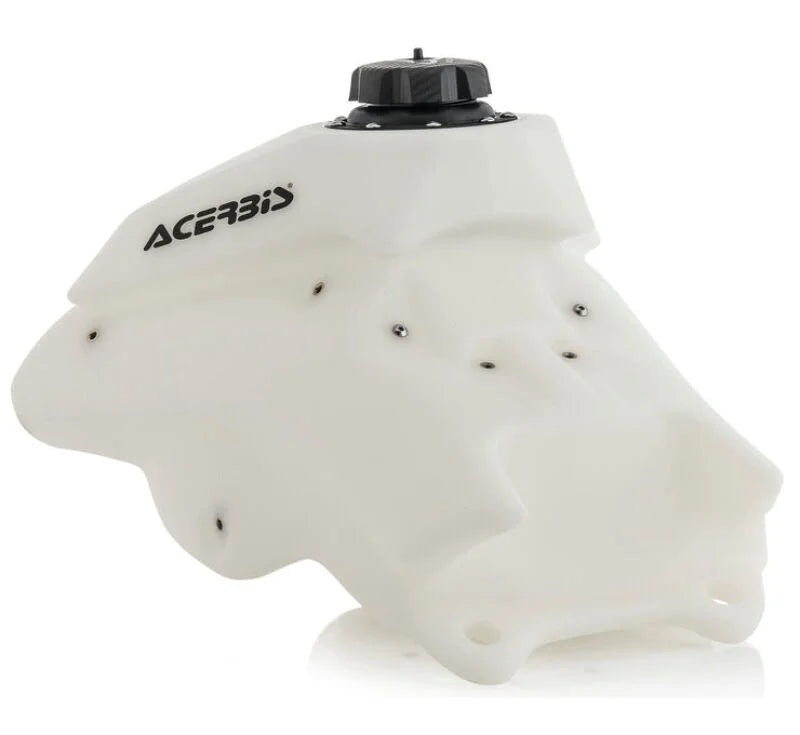 Acerbis 18-21 Honda CRF250R/17-20 CRF450R/2022 CRF450R-S 2.7 Gallon Fuel Tank - Natural - Side View