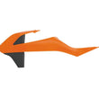 Load image into Gallery viewer, Acerbis 18-24 KTM SX85/ 21-24 GasGas MC85 Radiator Shroud - 16 Orange/ Black - Side View