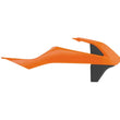 Load image into Gallery viewer, Acerbis 18-24 KTM SX85/ 21-24 GasGas MC85 Radiator Shroud - 16 Orange/ Black - Detail View